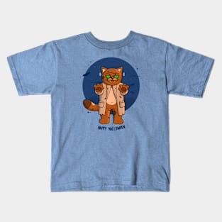 Meowkenstein Kids T-Shirt